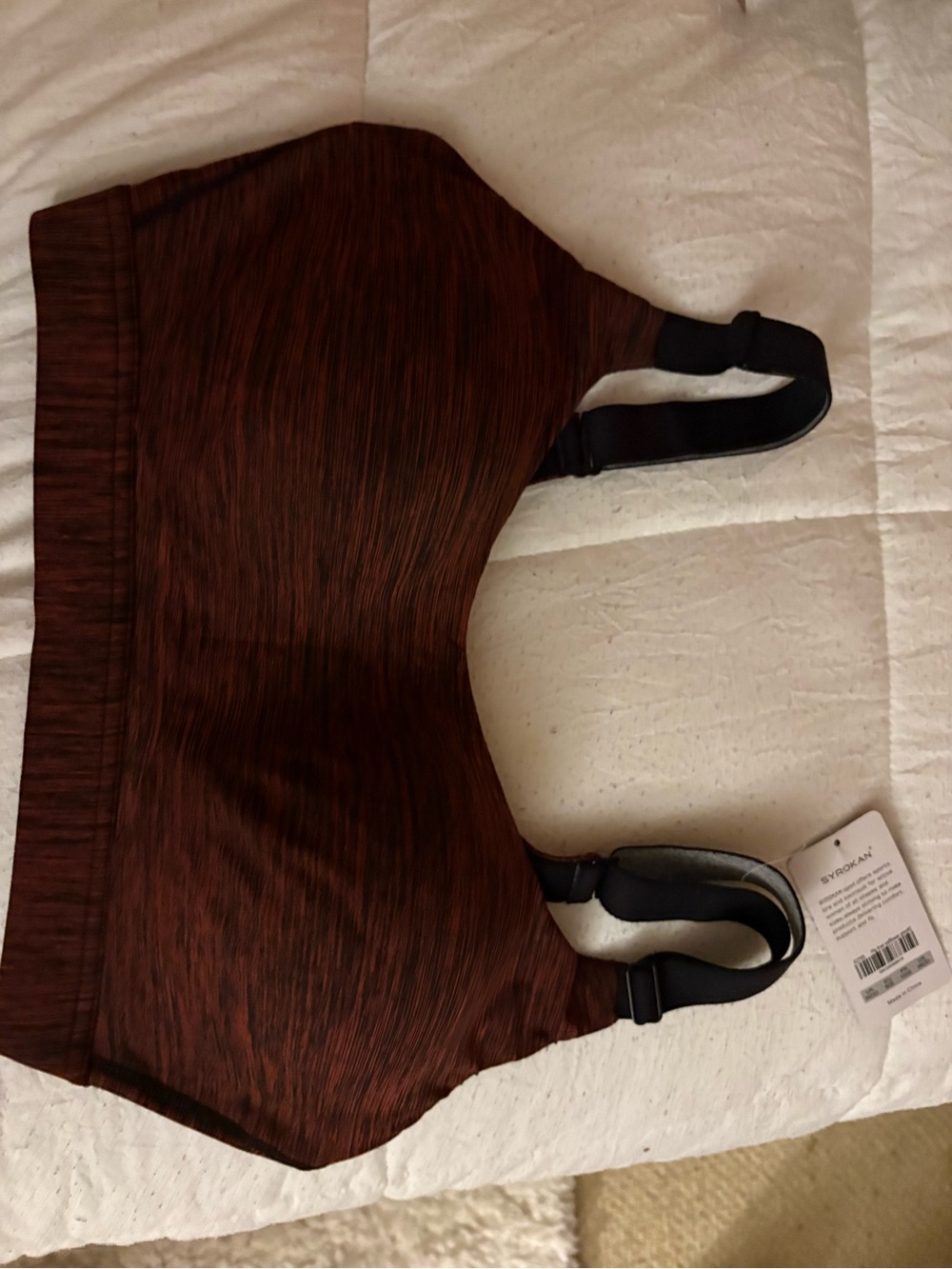 Everyday Support Wireless Sports Bra in Deep Brown